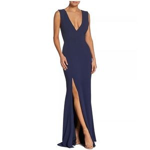 Dress the Population Sandra Plunging Gown